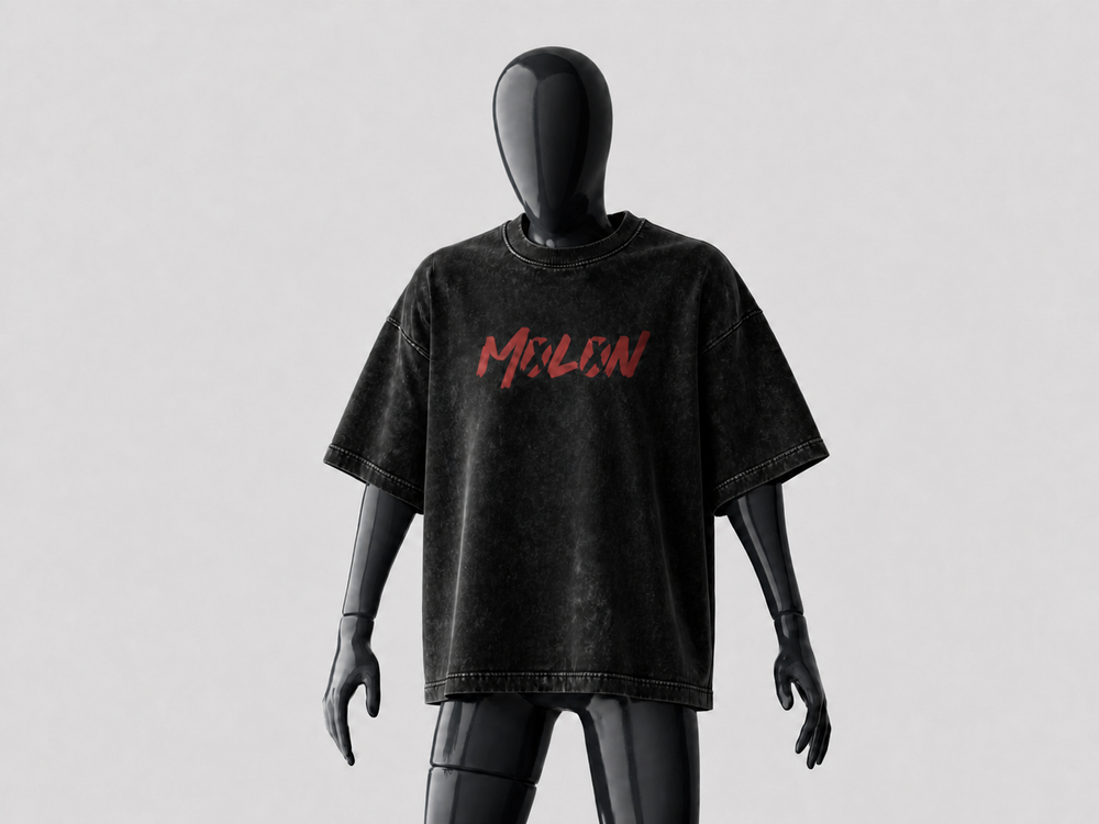 MOLON - Washed Oversized Cotton T-Shirt