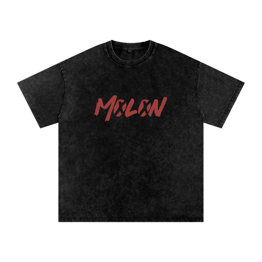 MOLON - Washed Oversized Cotton T-Shirt